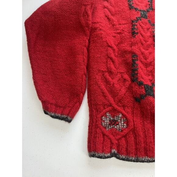 Vintage Woolrich Hand Knit Wool Sweater - Picture 4 of 10